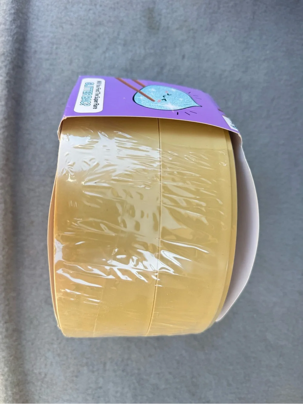 Crazy Fun Glitter Mystery Big Bao Bun - Yellow Packaging